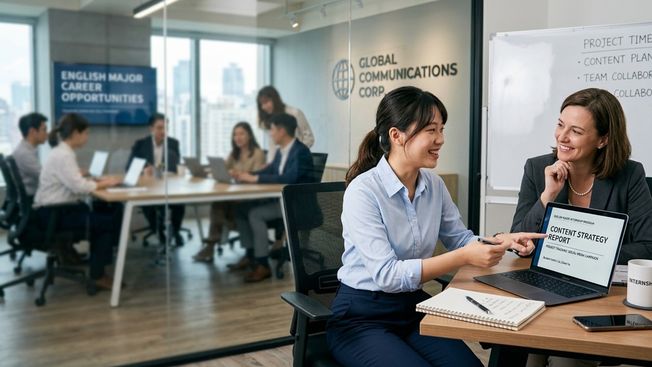 預見職場未來|英文系企業實習計畫